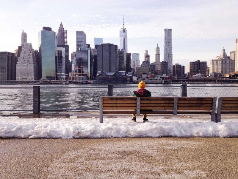 Manhattan from the pier