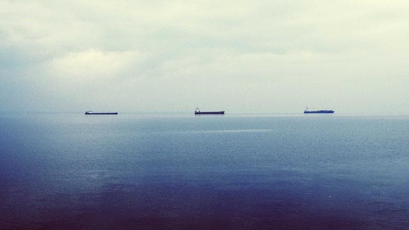 Ships on the horizon