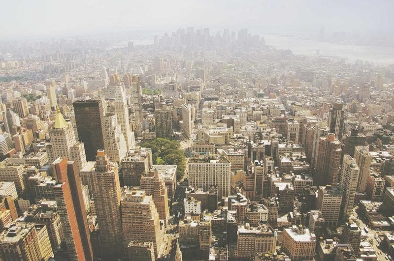 Dense city