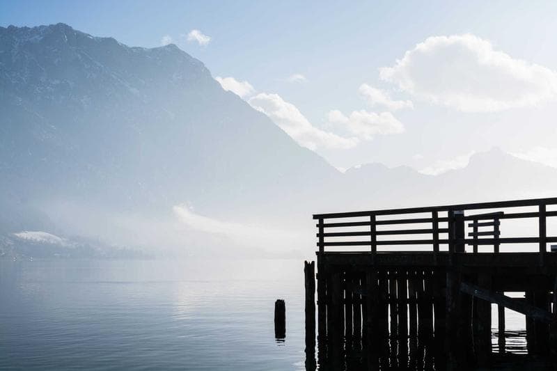 Posts and mountains