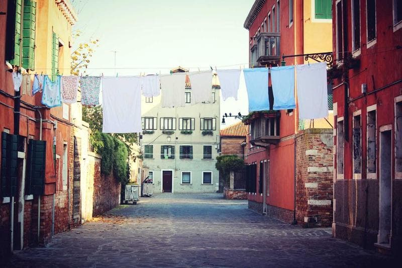 Coloured houses