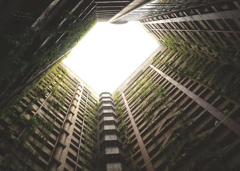 Lit tunnel