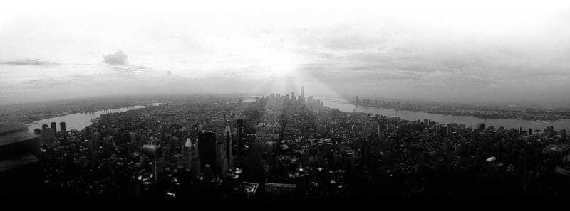 City, overcast