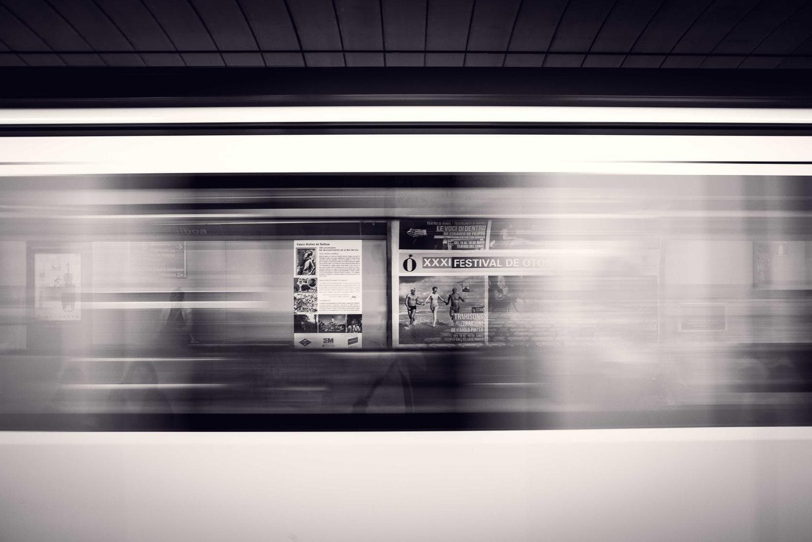 Train, moving