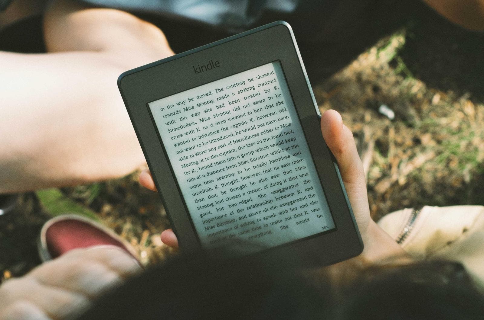 Reading on a screen