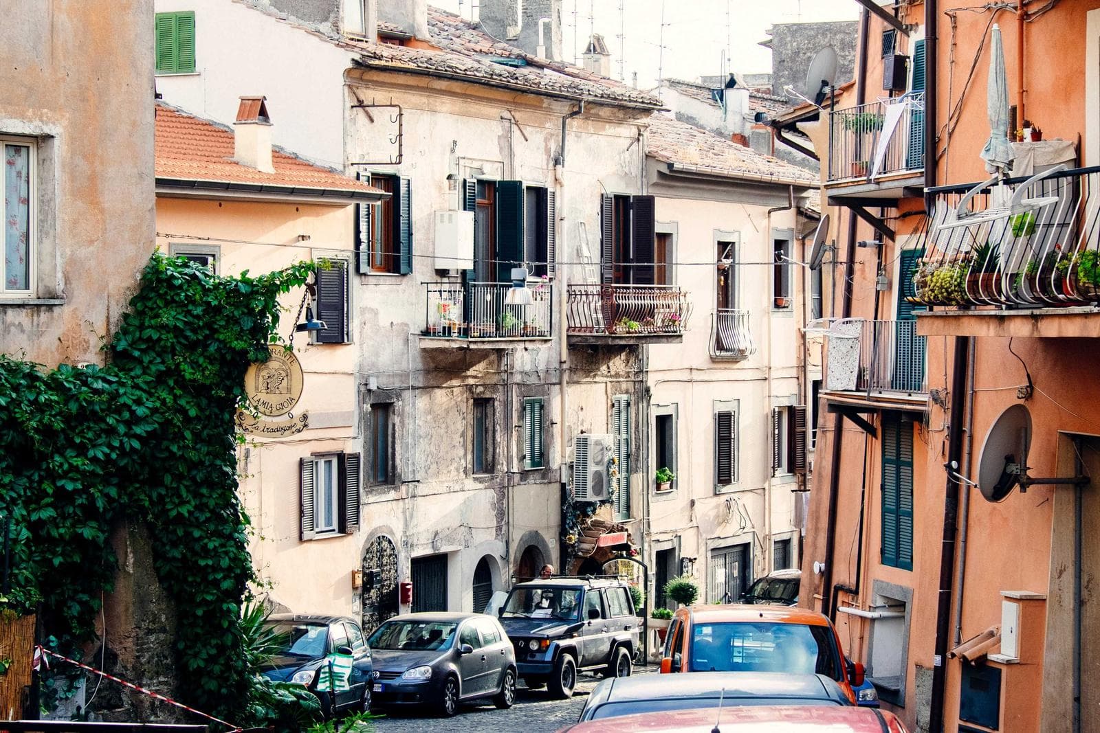 Coloured street