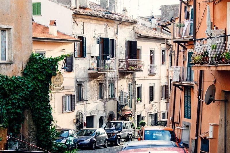 Coloured street