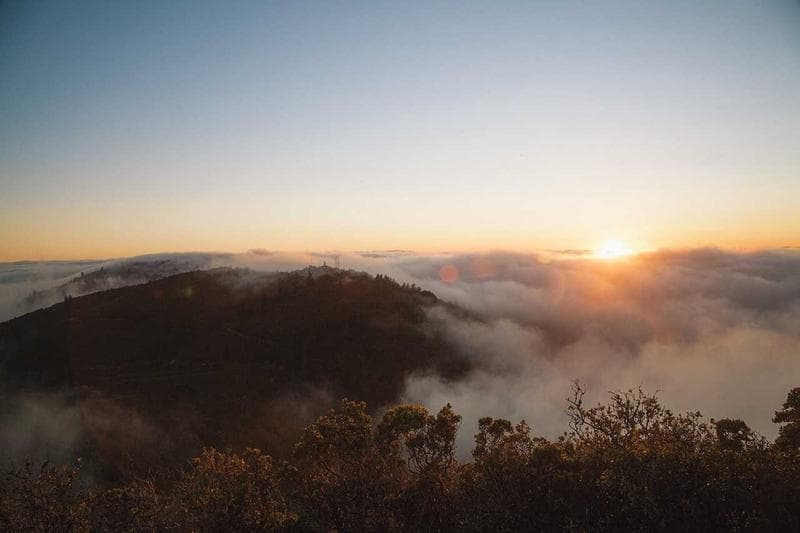 Sunrise on the ridge