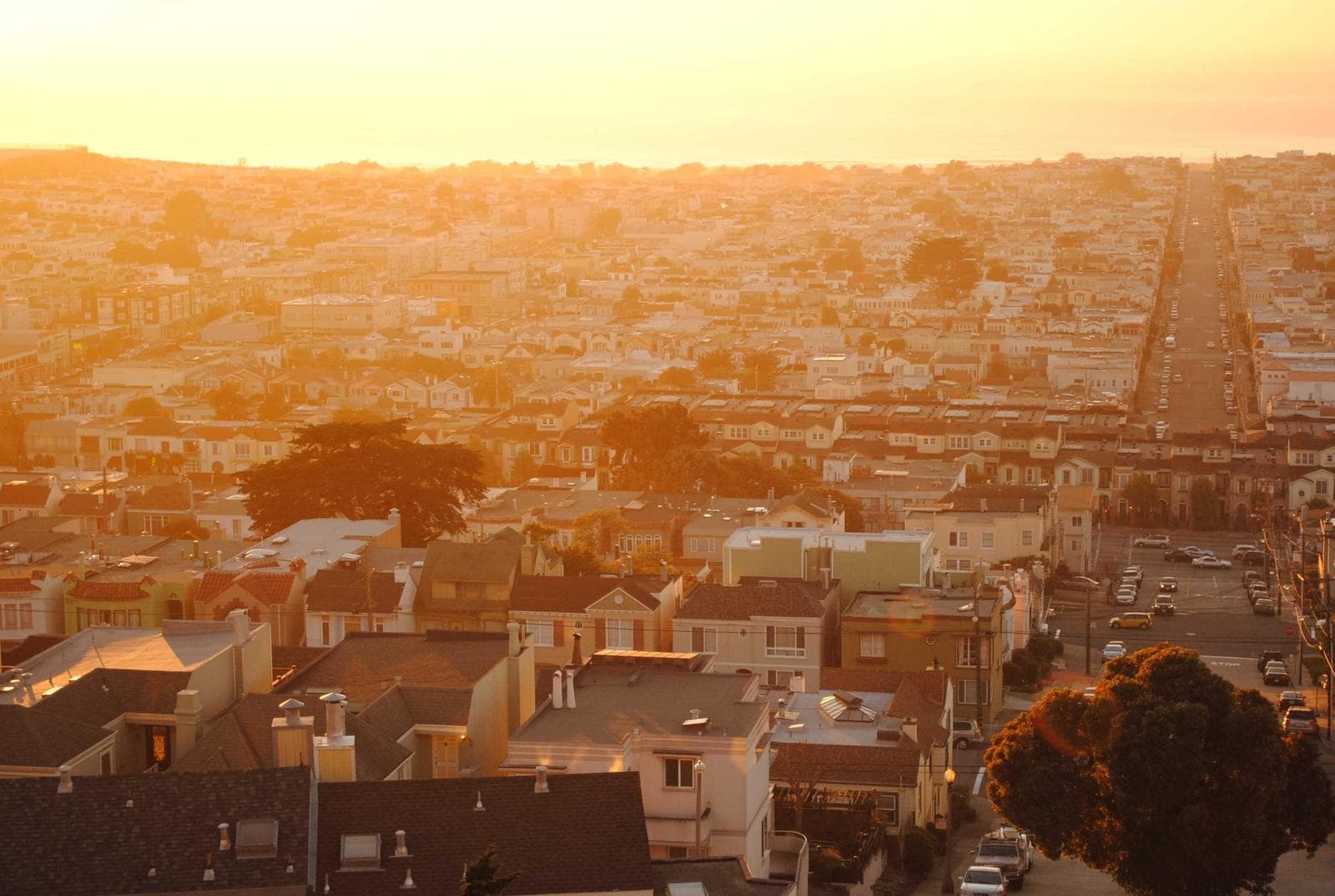 Warm rooftops