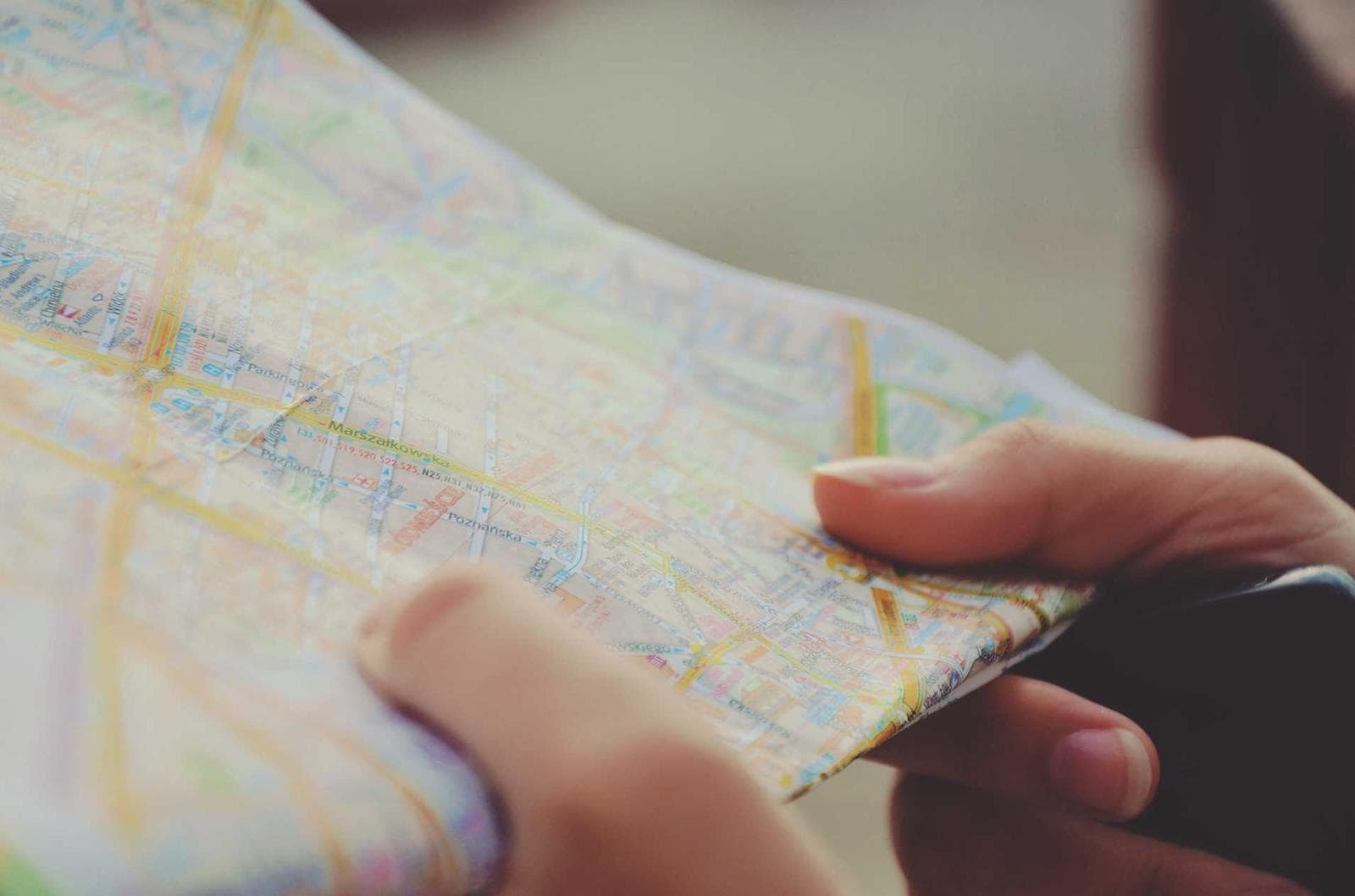 Reading a map