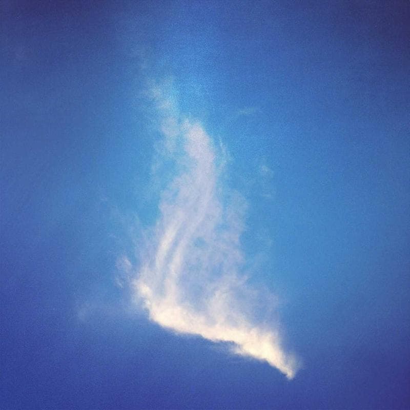 A wisp of cloud