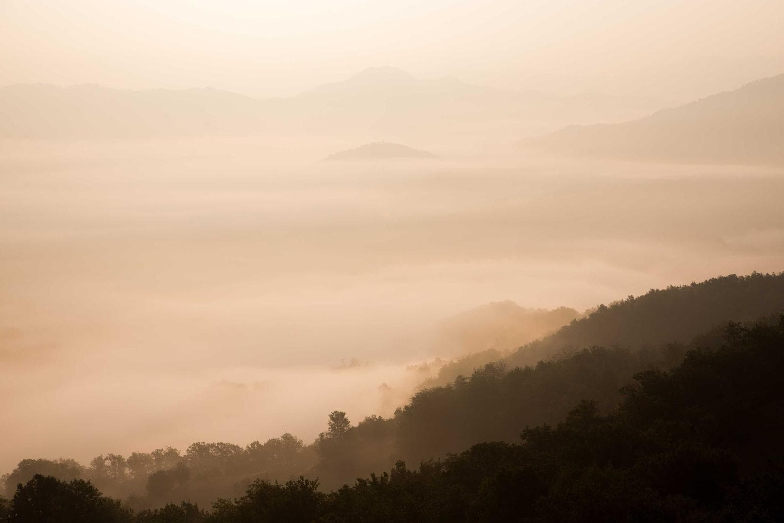 Layers of hill