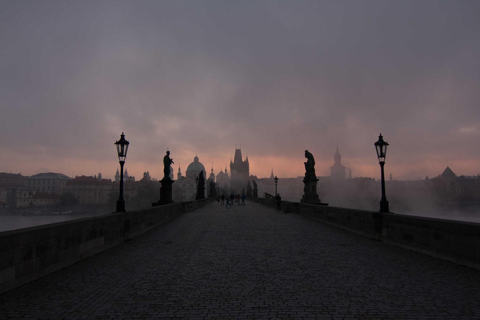Bridge at dusk