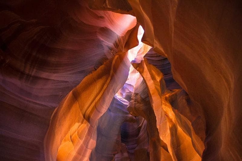 Slot canyon
