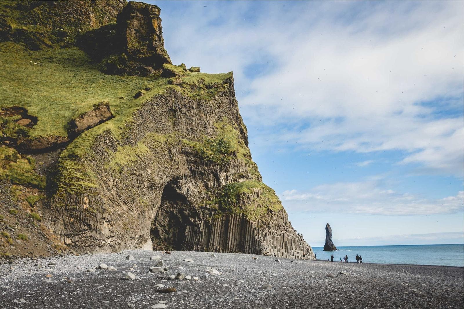 Sea cliff