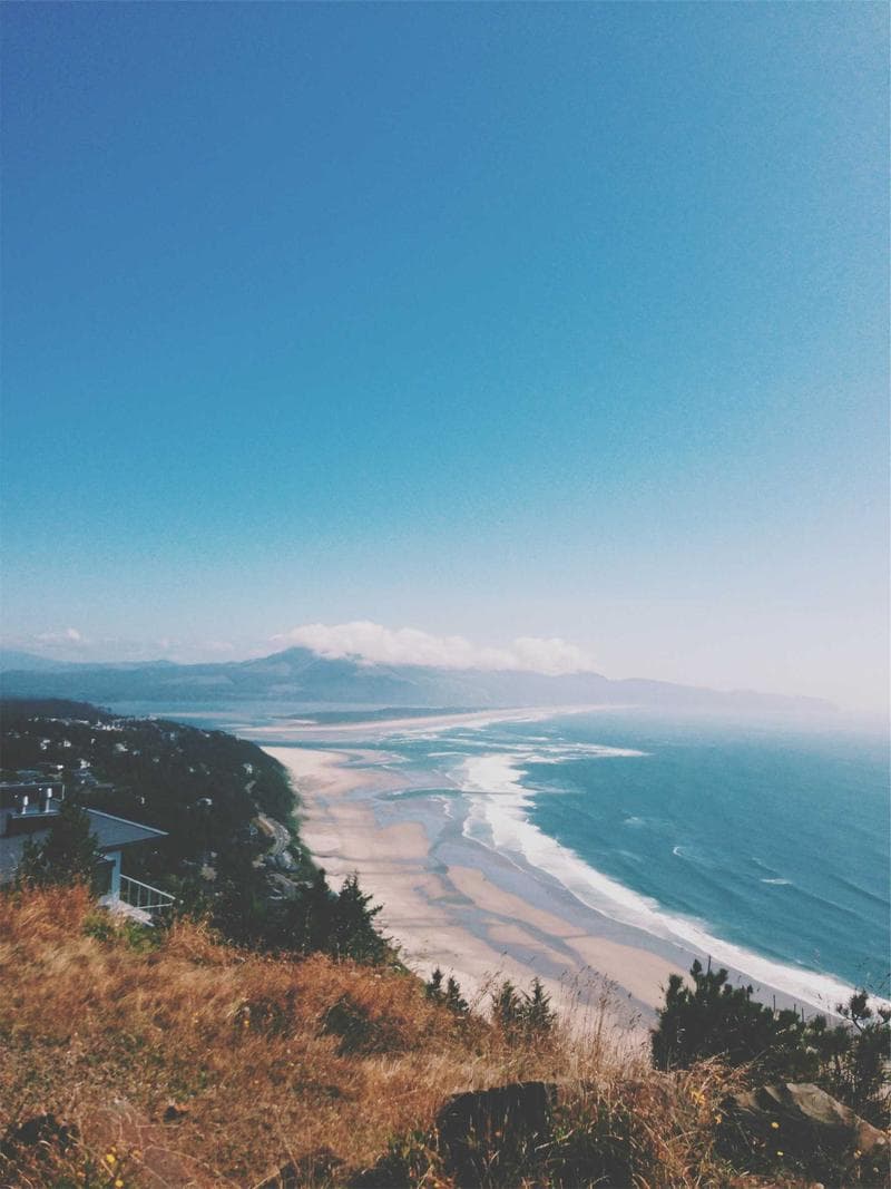 Coast from above