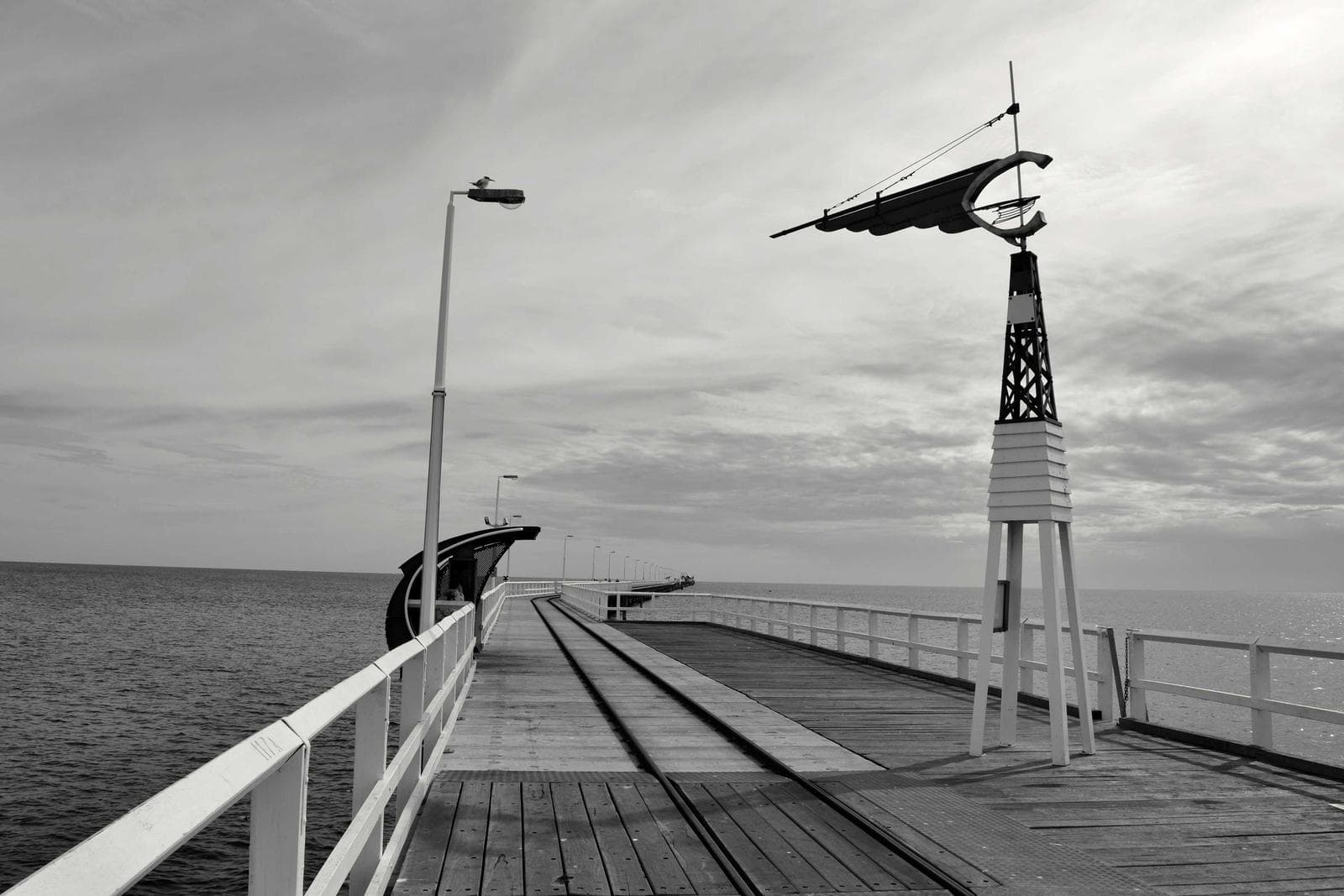 Pier railing