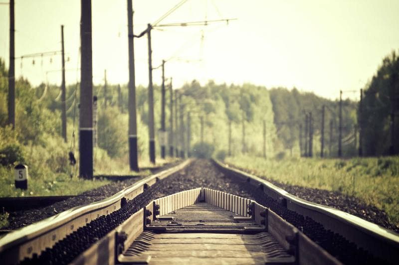 Wooden crossing