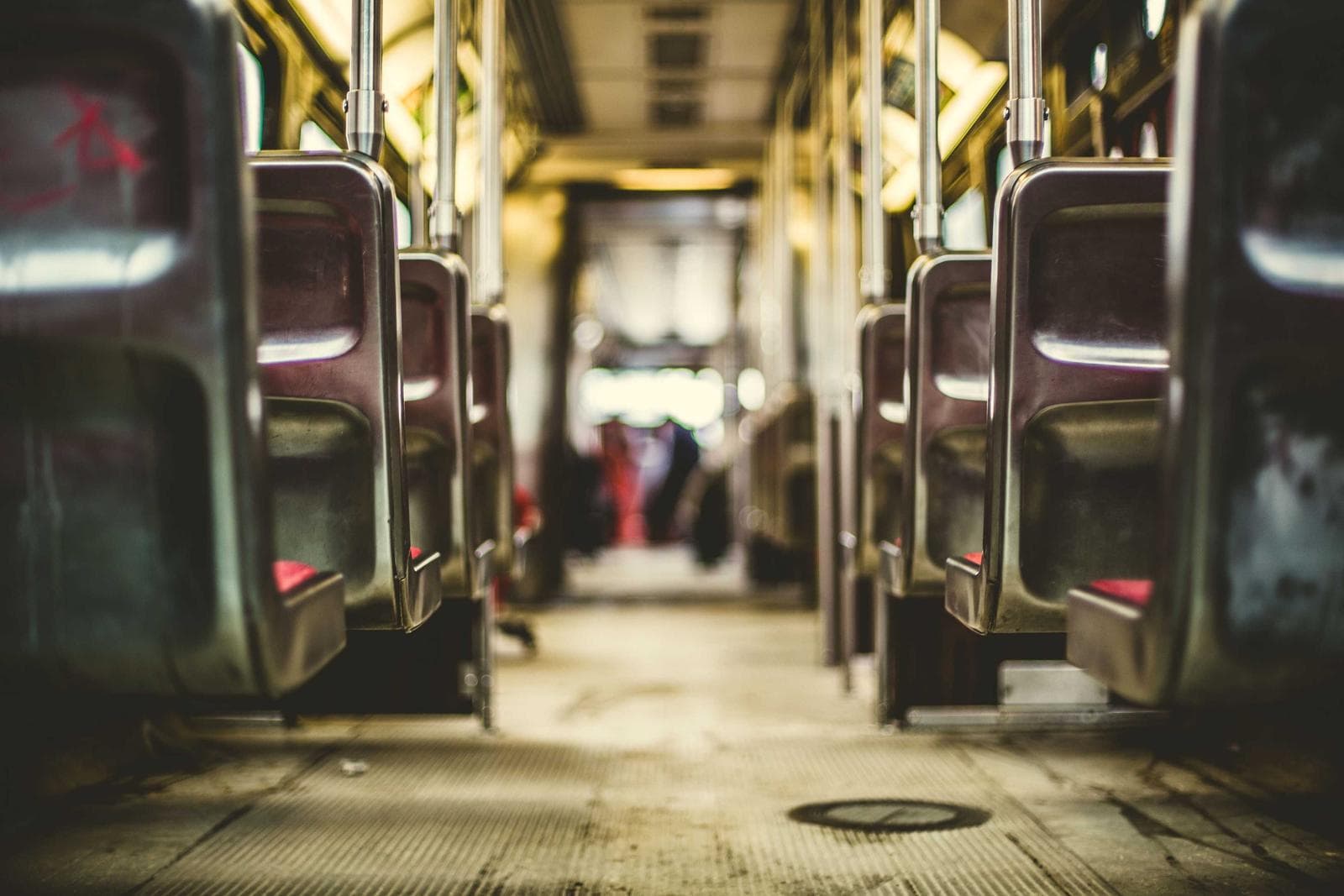 Inside the carriage