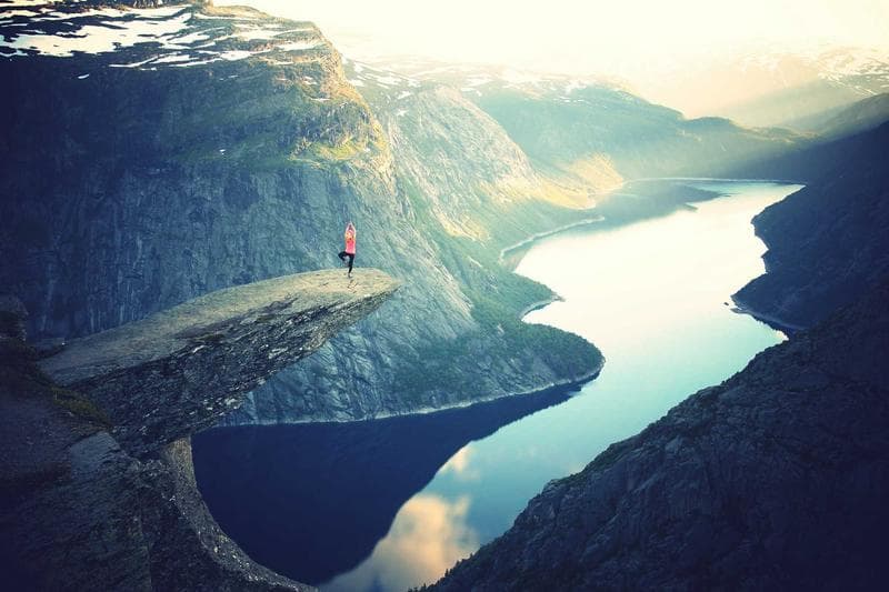 On the fjord edge
