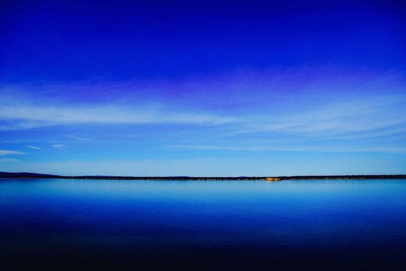 Blue minimal