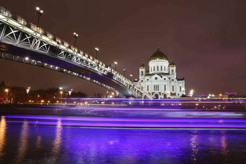 Bridge at night