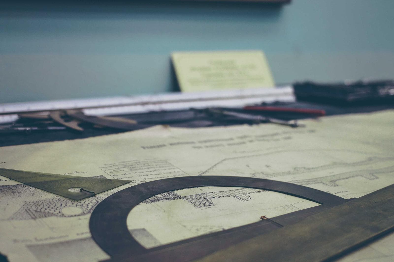 Notebook on a desk