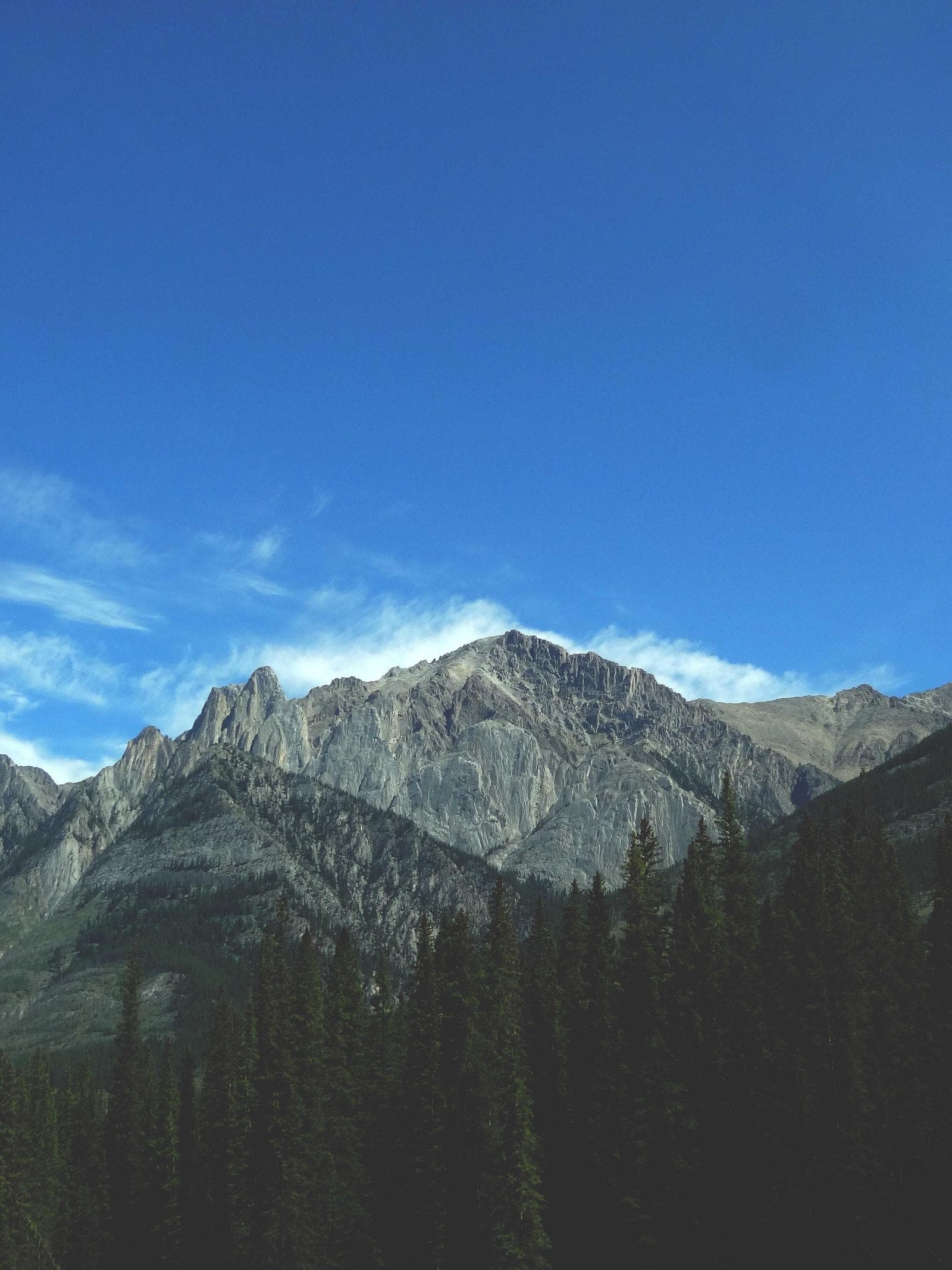 Blue peaks