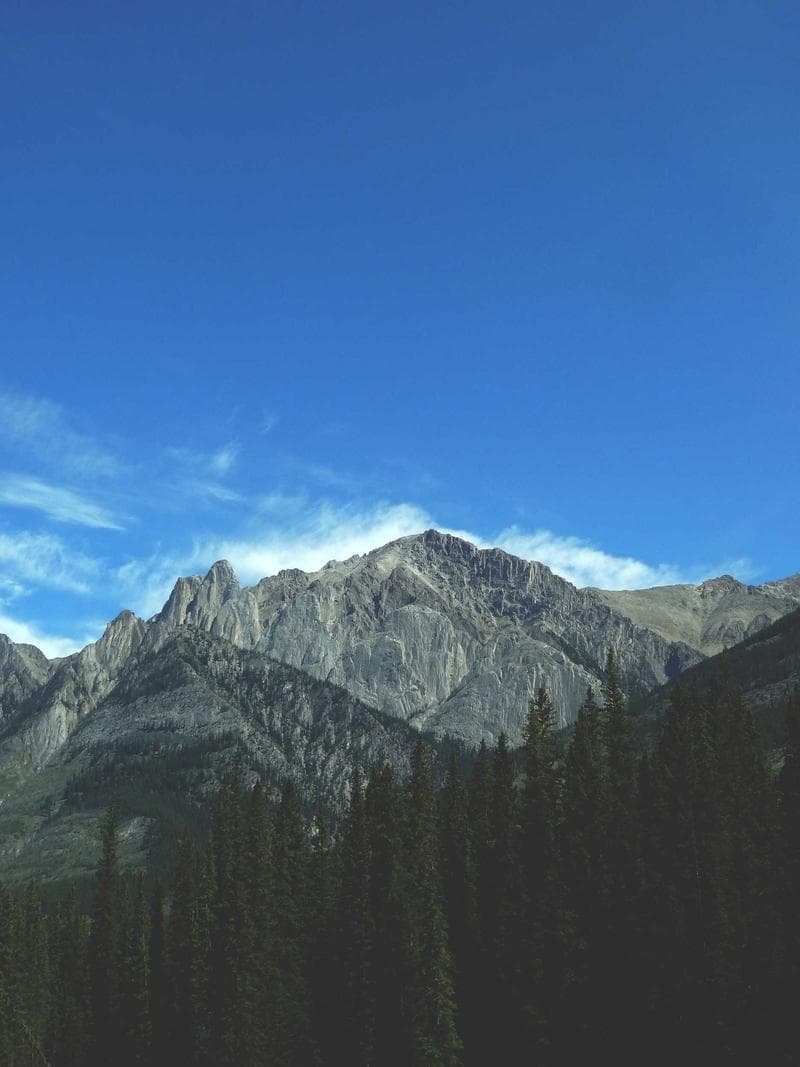 Blue peaks