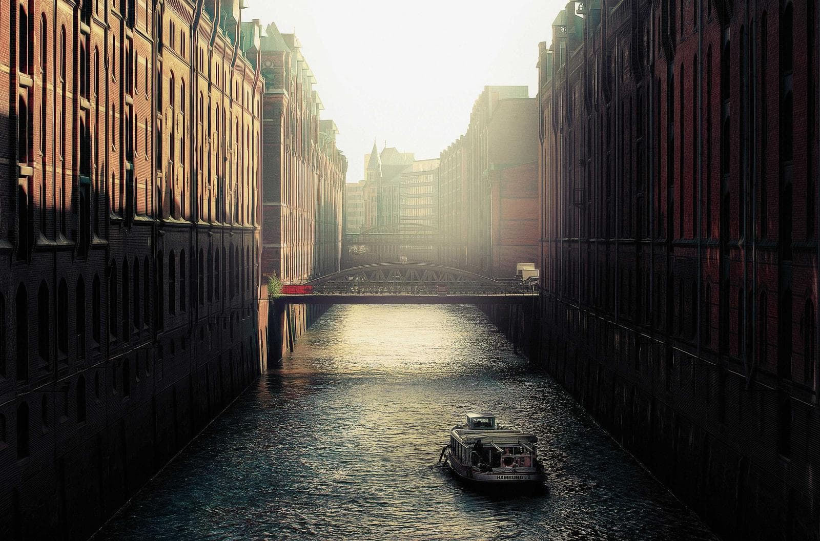 Canal at dusk