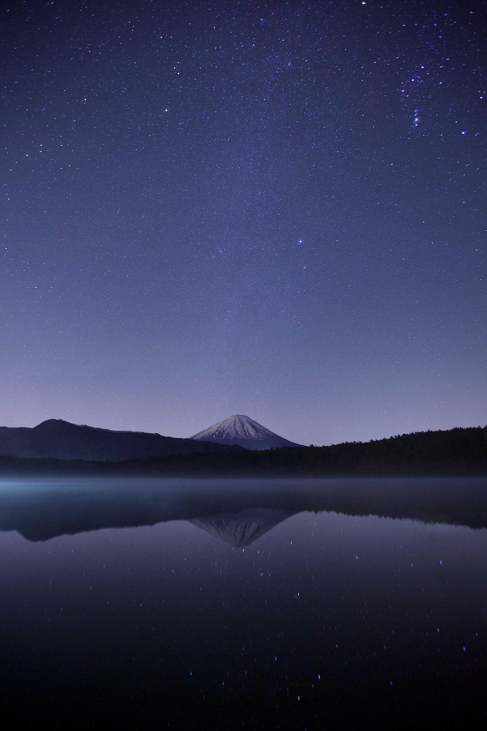 Lake at night