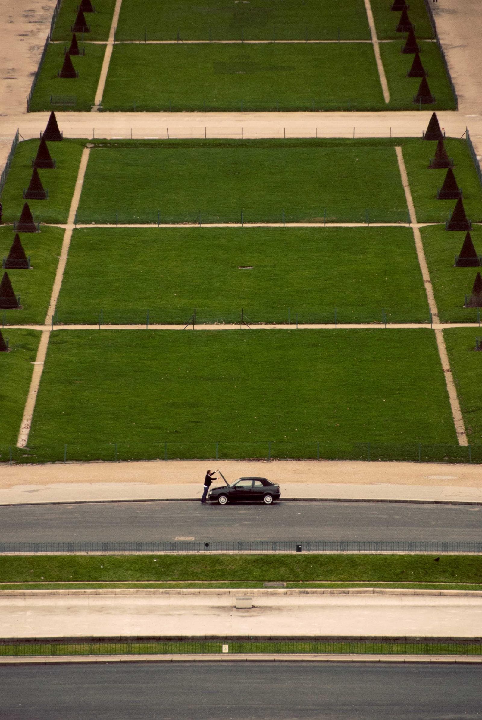 Court from above