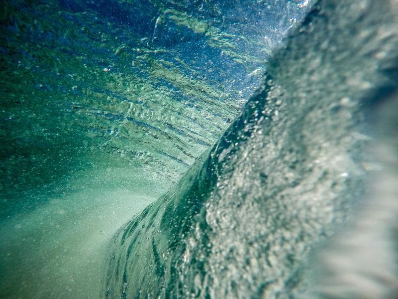 Inside the wave