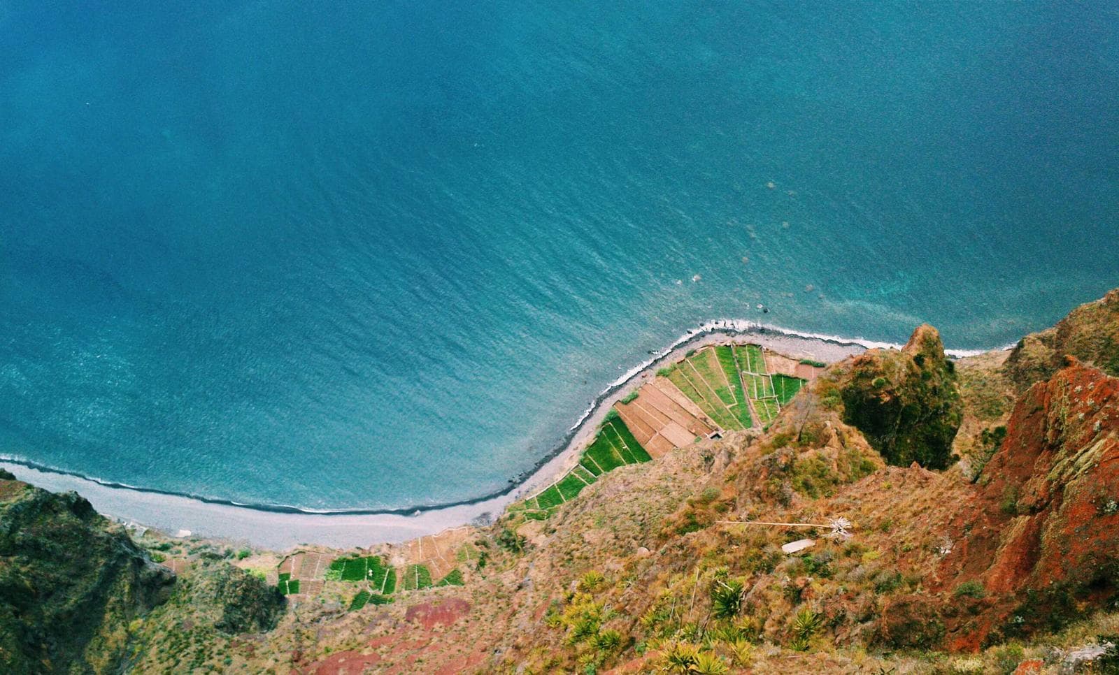 Coast from above