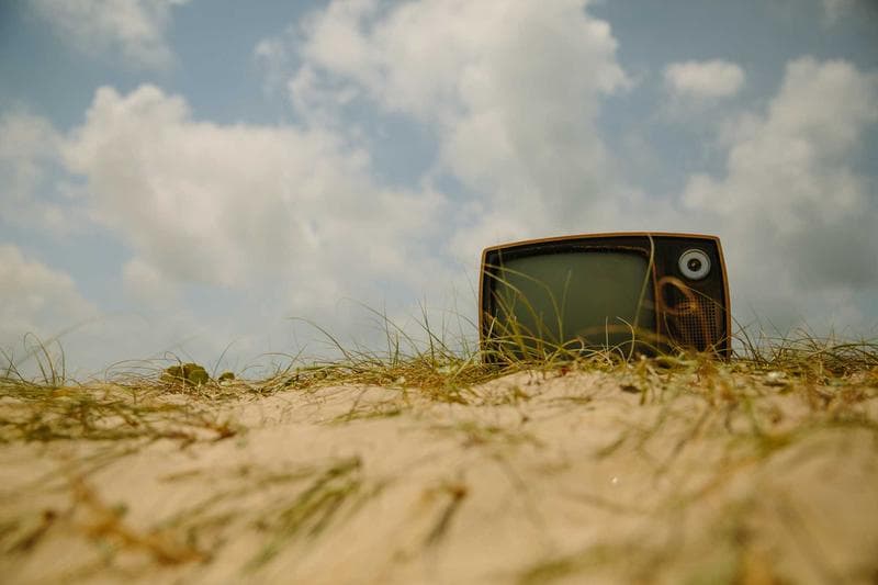 Abandoned in the sand