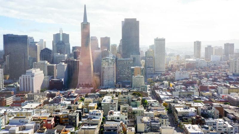 San Francisco from above