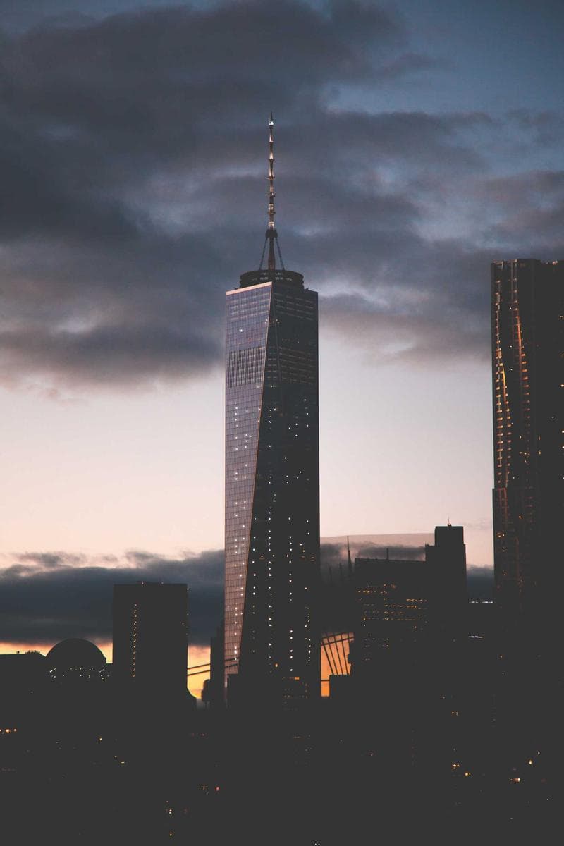 Tower in fog