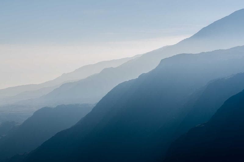 Fog in the valley