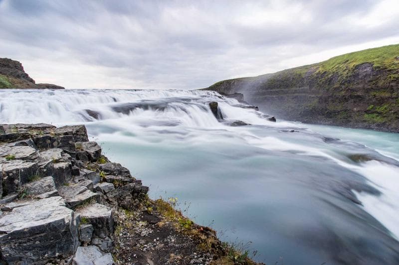 Water over the edge