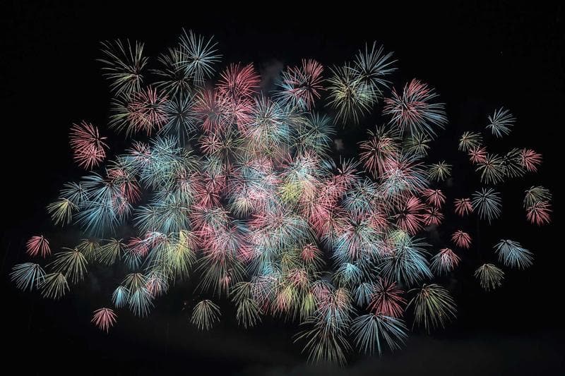 Colour bursts
