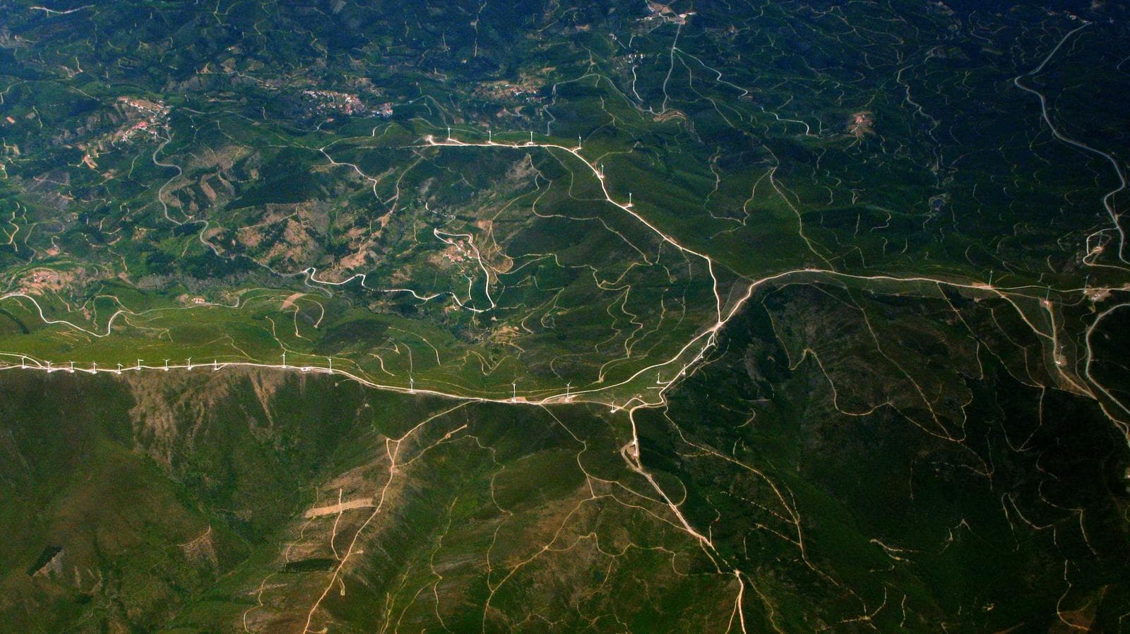Road through the hills