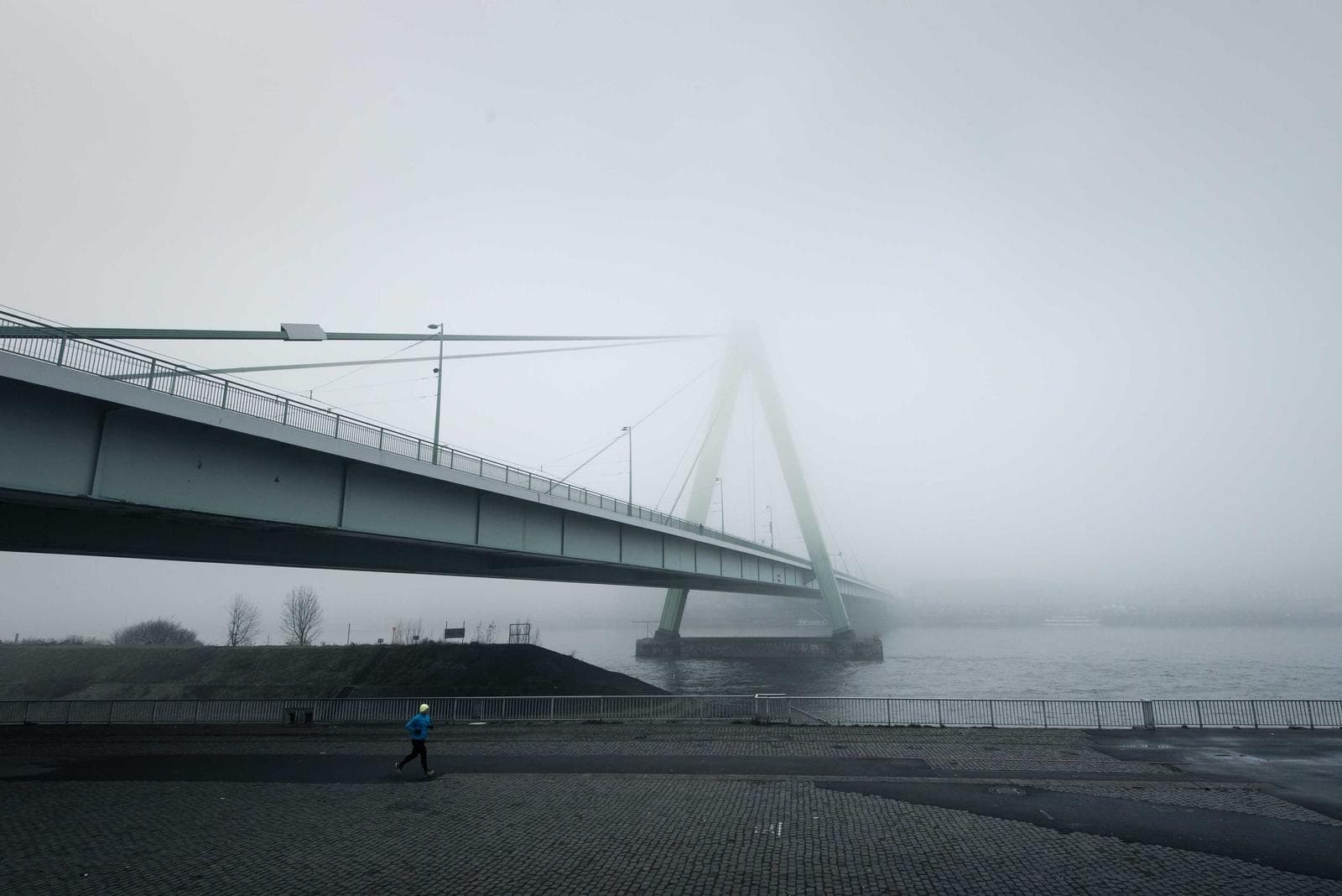 Bridge in fog