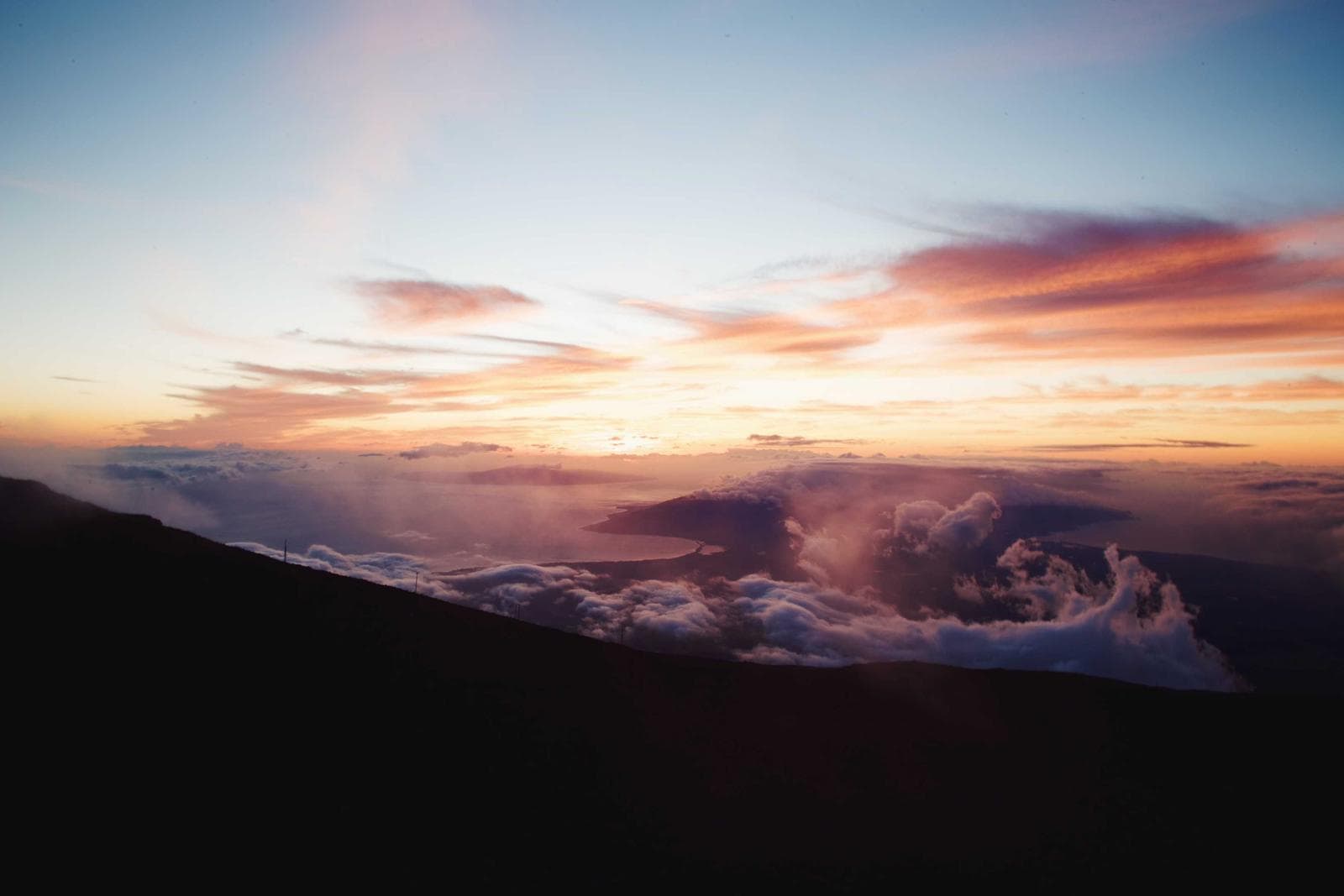 Cloud at dusk