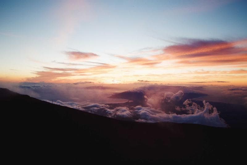 Cloud at dusk
