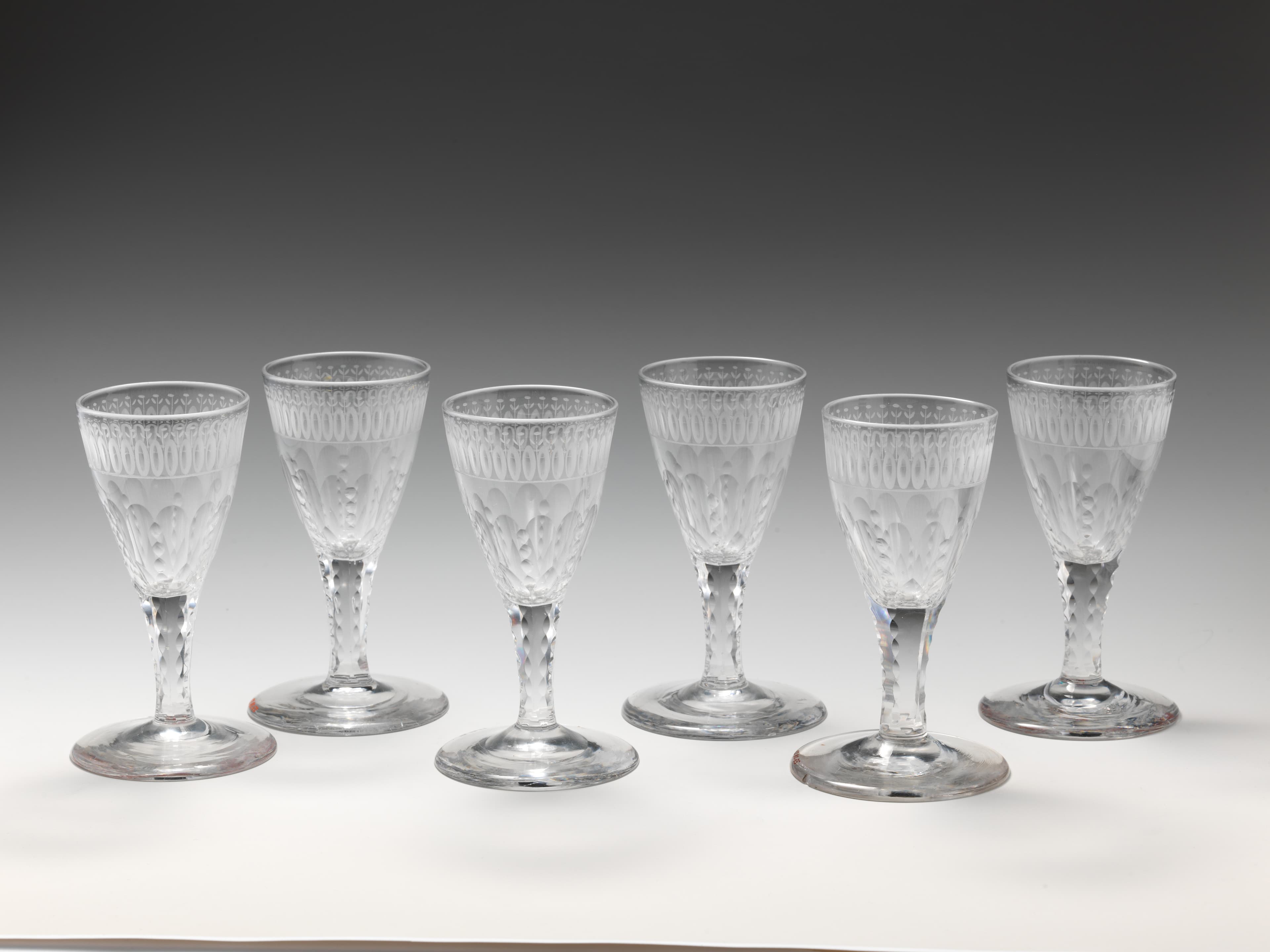 Wine or cordial glasses (set of six) MET DP-717-041