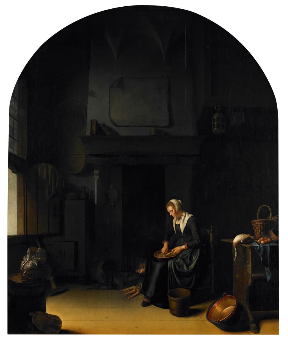 A Kitchen Interior-IsaackKoedijck-BMA