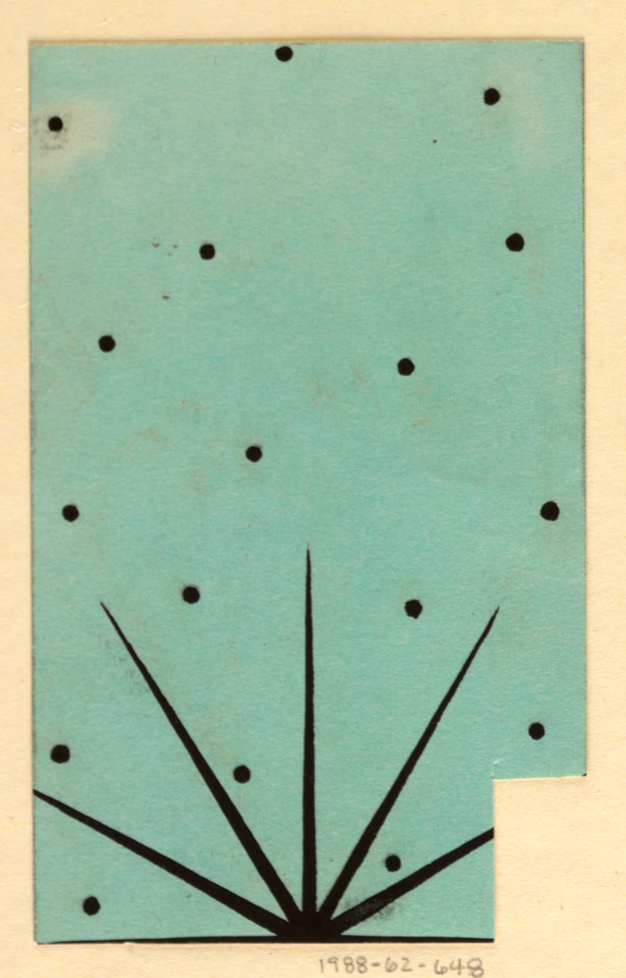 Drawing, Textile Design- Cyan, 1922 (CH 18631069)