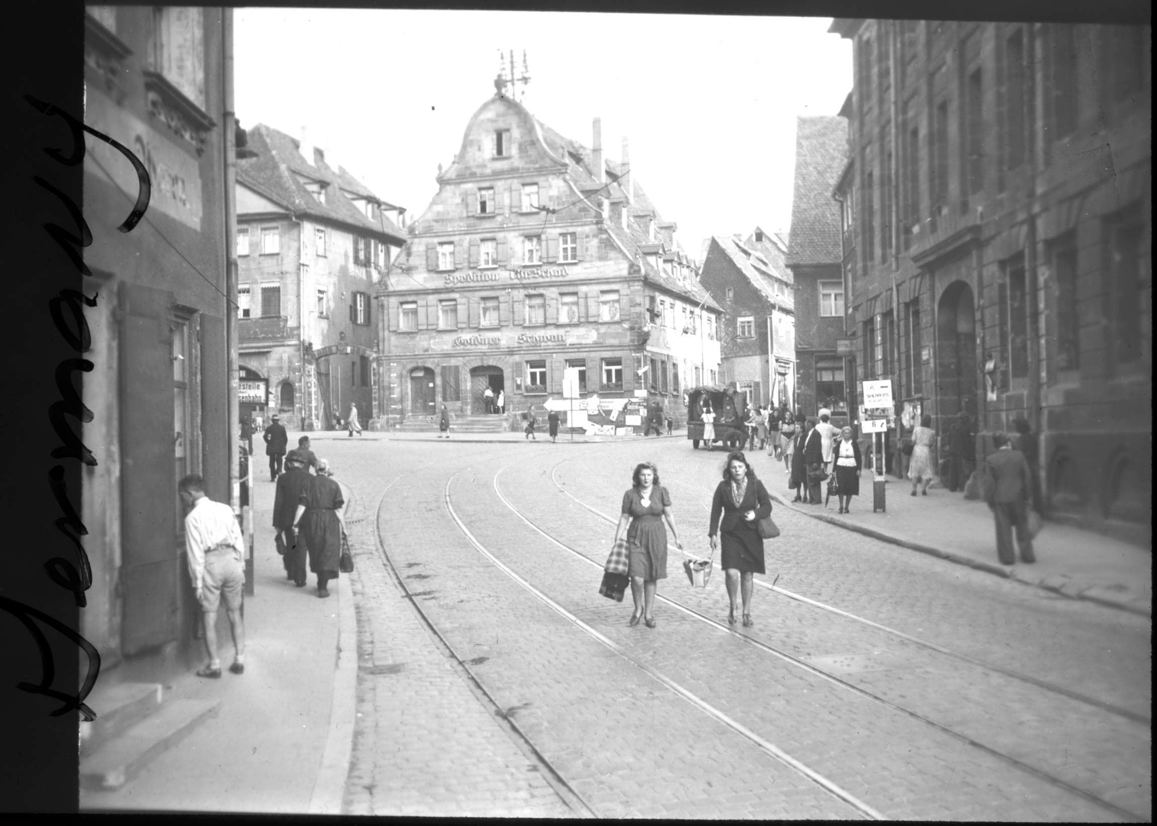 Street scene in Germany, post-WWII (5139914865)