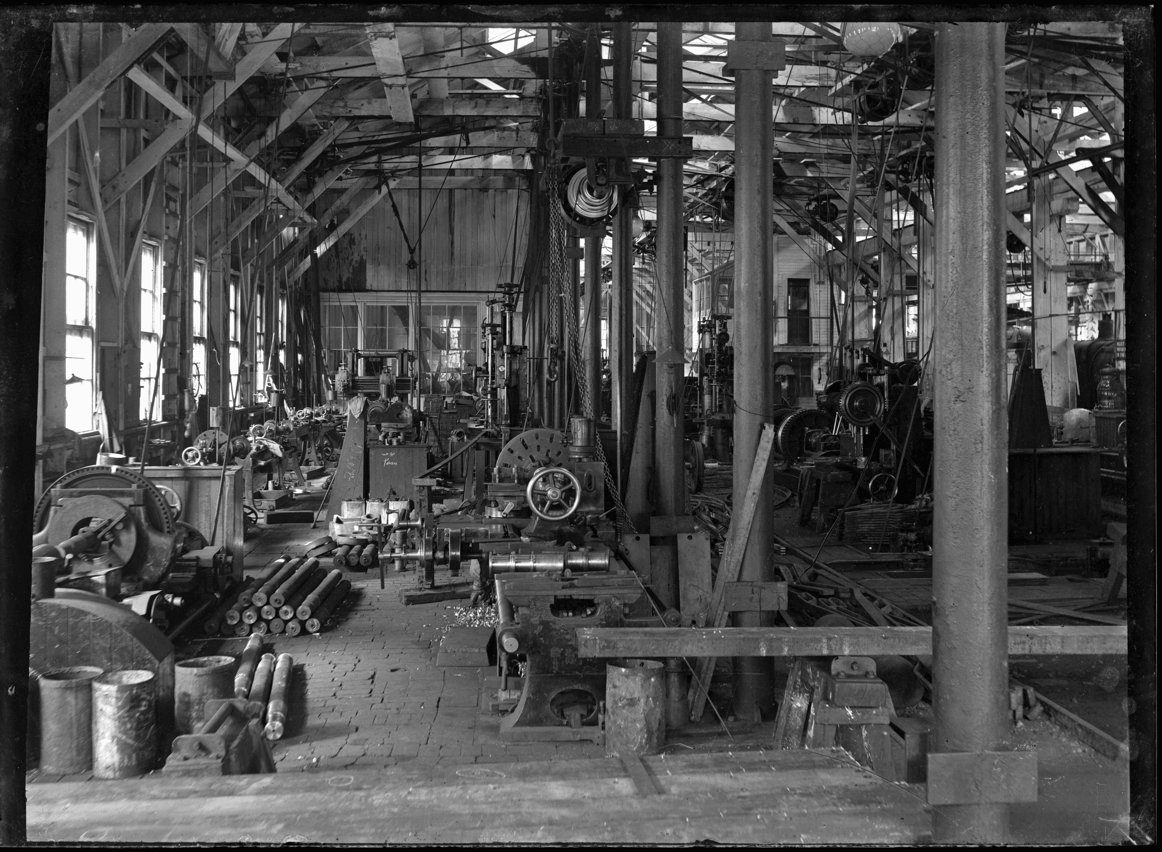 Petone, railway, workshops