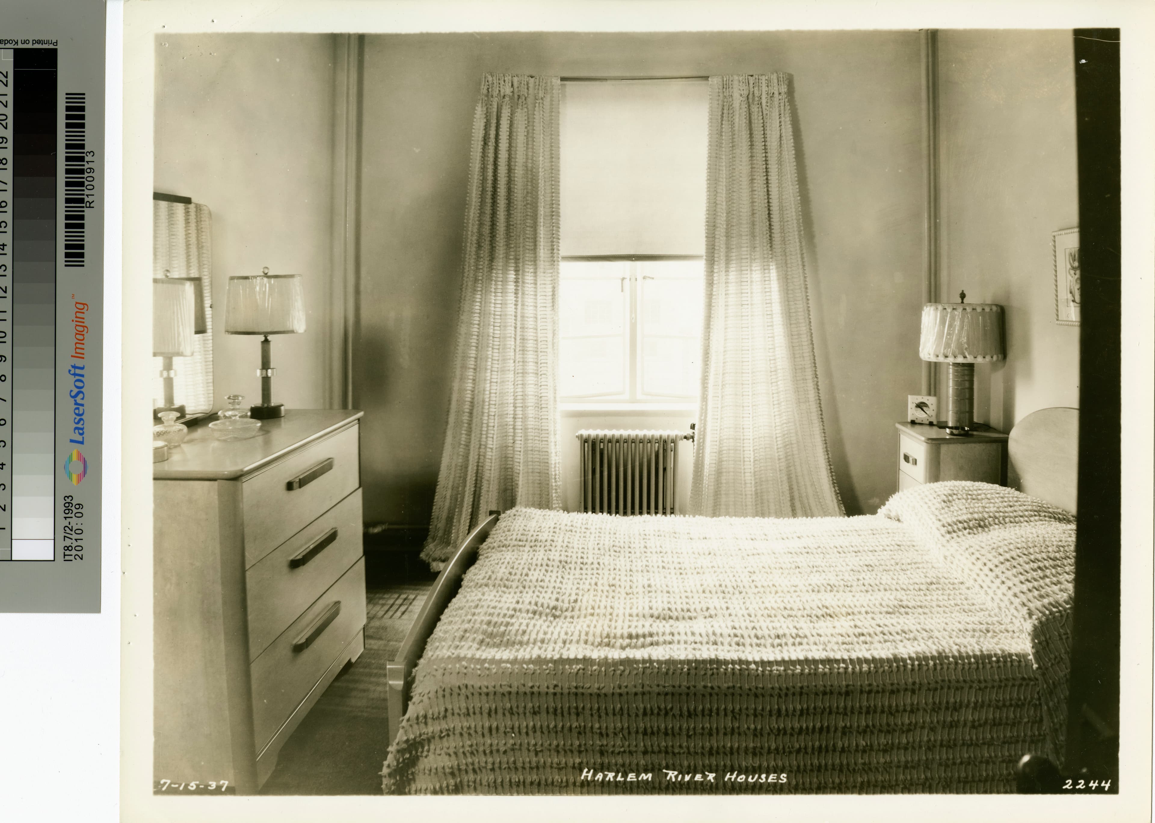 Harlem River Houses Bedroom (1937)